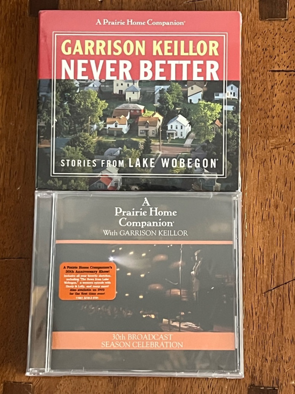 💿NEW Bundle: Garrison Keillor Never Better & 30th Anniversary 2-CD Sets Sealed